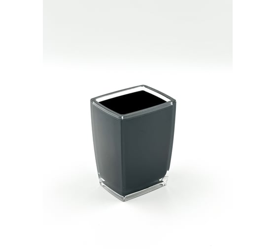 Пластиковый стакан JOY HOME черный прозрачный 14670