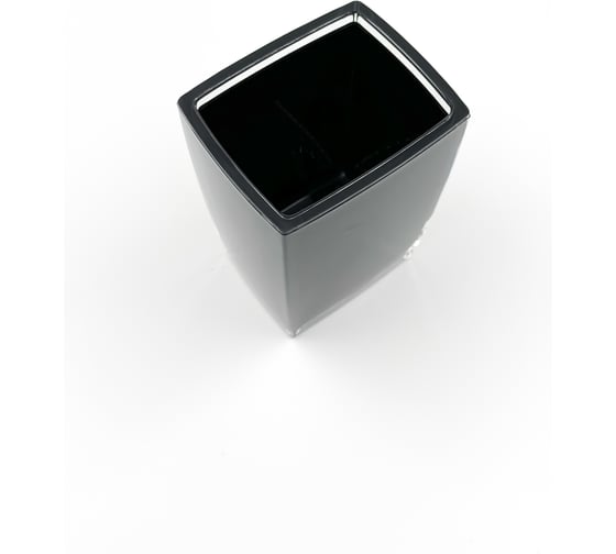Пластиковый стакан JOY HOME черный прозрачный 14670