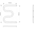 Полотенцесушитель MIXLINE SIMPLE M 50x40 1'' 556294 2