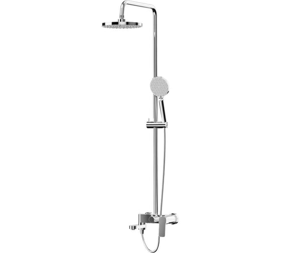 Душевая система без термоcтата Paini P4CR687D250F3D110 Viva Style поворотный излив, хром 62390