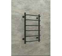 Полотенцесушитель стальной ТЕРМОДИЗАЙН N Steel (лесенка) W=500,H=600 (6 перекладин) 1/2 в.р. черный бархат ТЕРМО ДИЗАИН TDNSt002BV