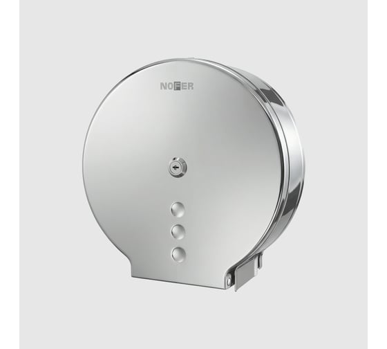 Диспенсер для туалетной бумаги Nofer нерж. сталь INDUSTRIAL 05006.XL.В глянцевый 05006.XL.B