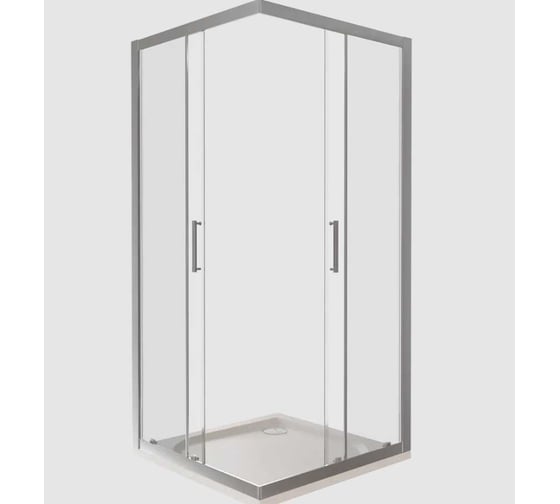 Душевое ограждение TOKITO WARUSAWA 90x90 квадрат, хром, TOK-WARU-90SQCR