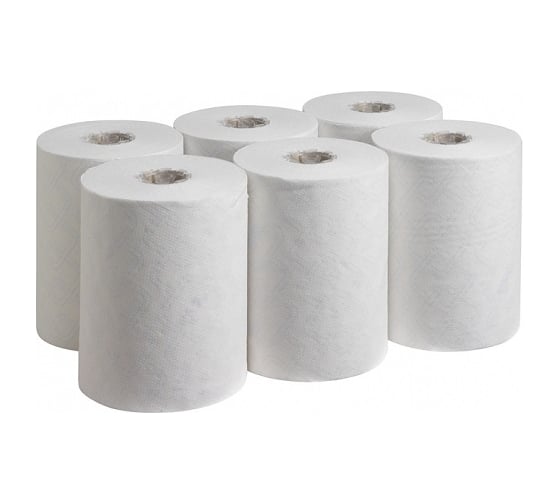Полотенца для рук Kimberly-Clark Scott CONTROL Slimroll, упаковка 6 рулонов, белый 6623