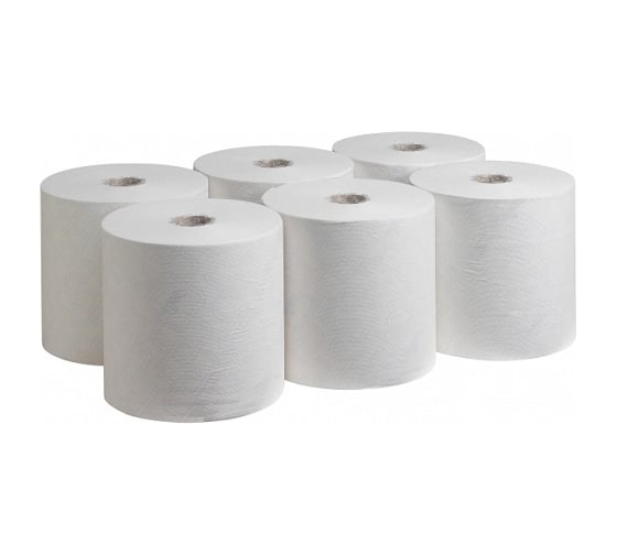 Полотенца для рук Kimberly-Clark Scott CONTROL упаковка 6 рулонов, белый 6622