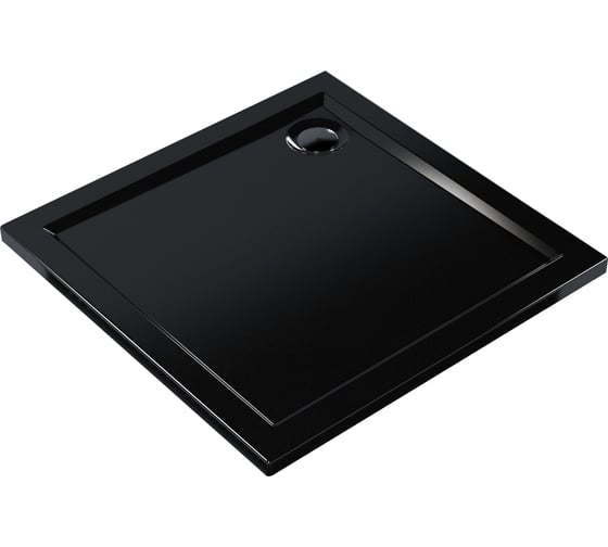 Акриловый душевой поддон Метакам Apart Black 900x900x140 4650208867606