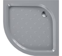 Акриловый душевой поддон МетаКам Классик серый Н 800 4650368601744