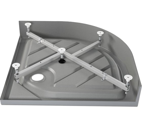 Акриловый душевой поддон Метакам Classic Grey N 800 4650368601744