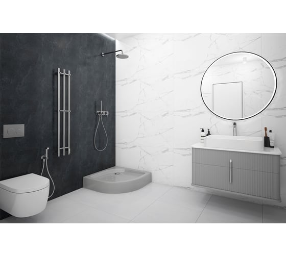 Акриловый душевой поддон Метакам Classic Grey N 800 4650368601744