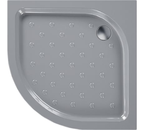 Акриловый душевой поддон МетаКам Классик серый Н 900 4650368601751