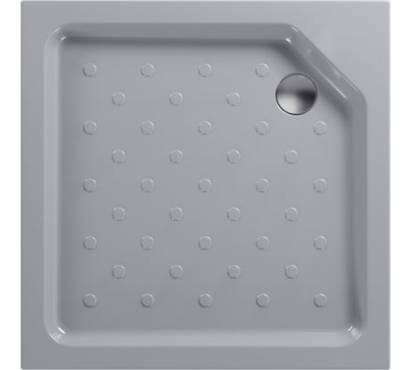 Акриловый душевой поддон МетаКам Универсал серый Н 800 4650368601706