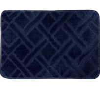 Коврик для ванной комнаты JOY HOME 40x60 арт. HYP24004 Клетка голуб. 14718