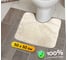 Коврик в туалетную комнату JOY HOME 50x50 HY2310057-2 Амели бежевый 14749 2