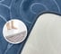 Комплект ковриков для ванной комнаты JOY HOME 40x60 и 40/50 Fresh Спирали синий HYFE24006 blue 14730 5