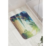 Коврик противоскользящий JoyArty "Жара на песке" для ванной, сауны, бассейна, bath_1232