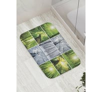 Коврик противоскользящий JoyArty "Лесные сезоны" для ванной, сауны, бассейна, bath_8202