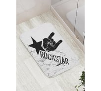 Коврик противоскользящий JoyArty "Рок звезда" для ванной, сауны, бассейна, bath_5039