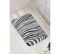 Коврик противоскользящий JoyArty "Полосатая зебра" для ванной, сауны, бассейна, bath_12959