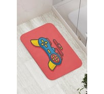 Коврик противоскользящий JoyArty "Игровой джойстик" для ванной, сауны, бассейна, bath_57350