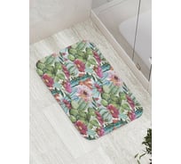 Коврик противоскользящий JoyArty "Цветение кактуса" для ванной, сауны, бассейна, bath_142555