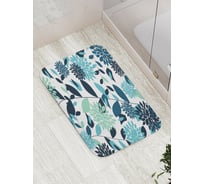 Коврик противоскользящий JoyArty "Птичий слет" для ванной, сауны, бассейна, bath_31039