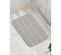 Коврик противоскользящий JoyArty "Этнические узоры" для ванной, сауны, бассейна, bath_10180