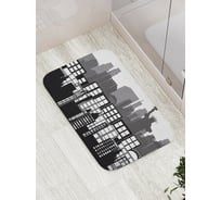 Коврик противоскользящий JoyArty "Авангардный Нью-Йорк" для ванной, сауны, бассейна, bath_18424