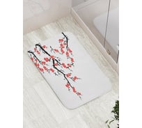 Коврик противоскользящий JoyArty "Цвет сакуры" для ванной, сауны, бассейна, bath_18308