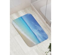Коврик противоскользящий JoyArty "Плывущие волны" для ванной, сауны, бассейна, bath_13984