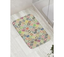 Коврик противоскользящий JoyArty "Цветная радость" для ванной, сауны, бассейна, bath_10722