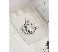 Коврик противоскользящий JoyArty "Королевские останки" для ванной, сауны, бассейна, bath_14516