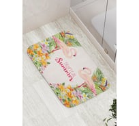 Коврик противоскользящий JoyArty "Тропическое лето" для ванной, сауны, бассейна, bath_14663