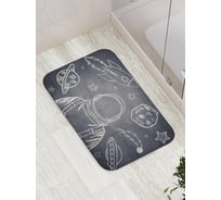 Коврик противоскользящий JoyArty "Мечтательный космонавт" для ванной, сауны, бассейна, bath_21078