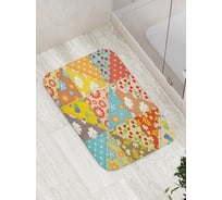 Коврик противоскользящий JoyArty "Пришитые рисунки" для ванной, сауны, бассейна, bath_18854