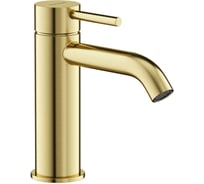 Смеситель для раковины Sancos Etna брашированное золото, PVD покрытие SC9001BG