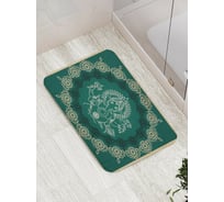 Коврик противоскользящий JoyArty "Индийские узоры" для ванной, сауны, бассейна, bath_16848