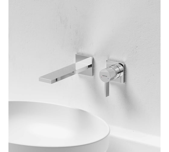 Смеситель для раковины Sancos Linn c внутренней частью, хром SC9021CH
