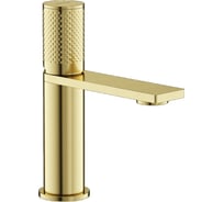 Смеситель для раковины Sancos Nexus, брашированное золото, PVD покрытие SC9011BG