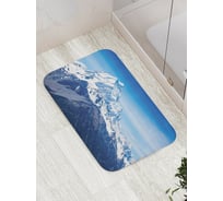 Коврик противоскользящий JoyArty "Снег с вершины горы" для ванной, сауны, бассейна, bath_20403