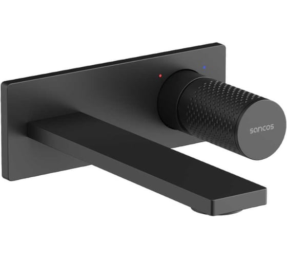 Смеситель для раковины Sancos Nexus с внутренней частью, черный матовый SC9013MB