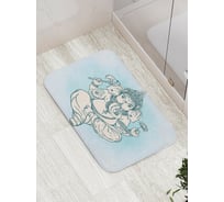 Коврик противоскользящий JoyArty "Летящий Ганеша" для ванной, сауны, бассейна, bath_16854