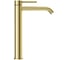 Смеситель для раковины Sancos Etna высокий брашированное золото, PVD покрытие, арт. SC9002BG 2