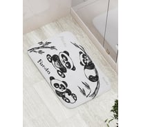 Коврик противоскользящий JoyArty "Любвеобильная панда" для ванной, сауны, бассейна, bath_18128