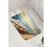 Коврик противоскользящий JoyArty "На борту корабля" для ванной, сауны, бассейна, bath_19708