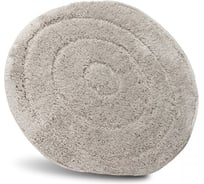 Коврик для ванной комнаты JOY HOME круг 50 арт. HJ-C1305 Джулия серый 14739