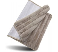 Коврик плюшевый JOY HOME 50x80 My Bunny Волны бежевый 14758