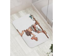 Коврик противоскользящий JoyArty "Древний дедушка" для ванной, сауны, бассейна, bath_30235