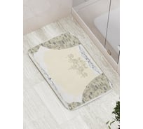 Коврик противоскользящий JoyArty "Элегантный занавес" для ванной, сауны, бассейна, bath_3372