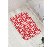 Коврик противоскользящий JoyArty "Любовные формы" для ванной, сауны, бассейна, bath_11711