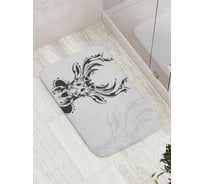 Коврик противоскользящий JoyArty "Узорчатый олень" для ванной, сауны, бассейна, bath_12796